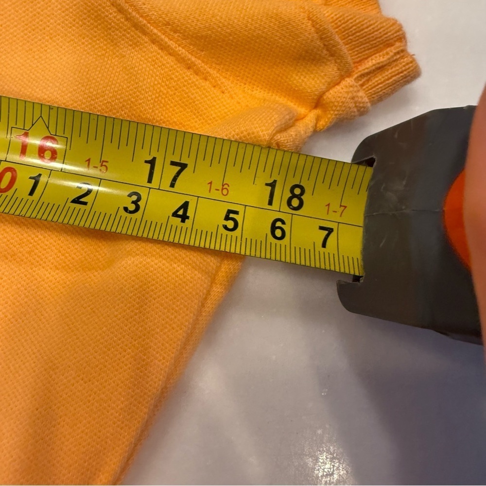 Vineyard Vines Susie Fit Womens Orange Short Sleeve Polo Shirt Size Small NWOT - Picture 6 of 11